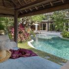 Lataliana Villa One Pool Side Seating Area | Seminyak, Bali