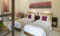 Lataliana Villa One Twin Bedroom | Seminyak, Bali
