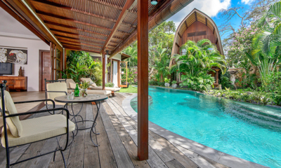 Lataliana Villas Lataliana Villa Two Pool Side Seating Area | Seminyak, Bali