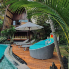Lataliana Villas Villa Li Pool Side Seating Area | Seminyak, Bali