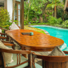Lataliana Villas Villa Li Pool Side Dining | Seminyak, Bali