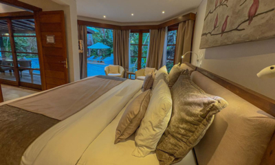 Lataliana Villas Villa Li Bedroom Three with View | Seminyak, Bali