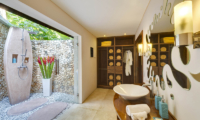 Lataliana Villa Two Semi Open Bathroom | Seminyak, Bali