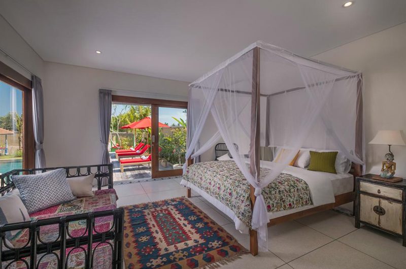Villa Manggala Bedroom with Pool View | Canggu, Bali