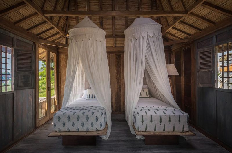 Villa Manggala Bedroom with Twin Beds | Canggu, Bali
