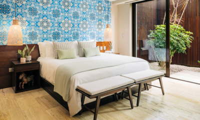 Ani Villas Dominican Republic Bedroom with Hanging Lamps | Dominican Republic, Caribbean