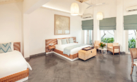 Ishq Villa Spacious Bedroom with Seating Area | Talpe, Sri Lanka