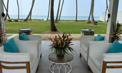 Ishq Talpe Seating Area with Sea View | Talpe, Sri Lanka