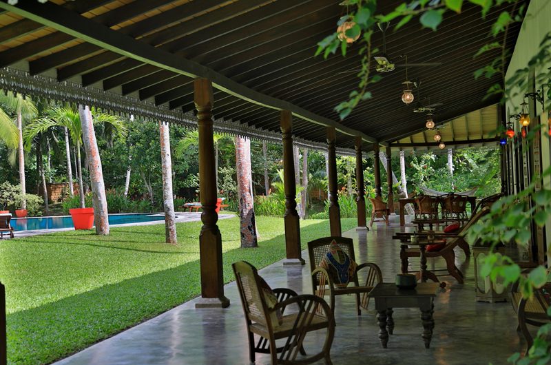 Villa Sepalika Outdoor Seating Area | Talpe, Sri Lanka