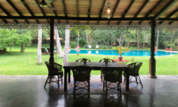 Villa Sepalika Open Plan Dining Area | Talpe, Sri Lanka