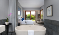 Amarin Seminyak Bedroom and Bathroom with Bathtub | Seminyak, Bali