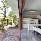 Amarin Seminyak Kitchen and Dining Area with Pool View | Seminyak, Bali