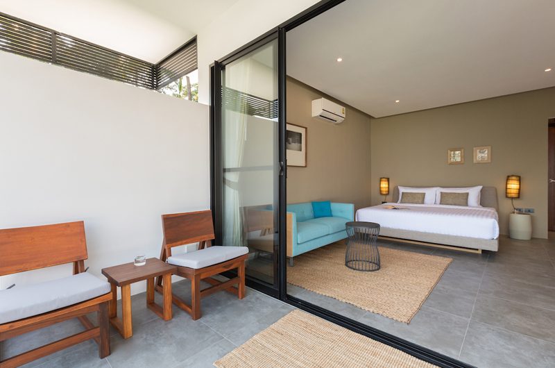 Villa Thansamaay Spacious Bedroom with Sofa | Laem Sor, Koh Samui