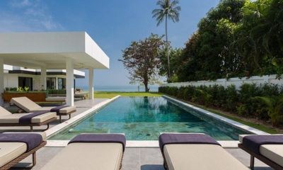 Villa Thansamaay Pool Side Loungers with Sea View | Laem Sor, Koh Samui
