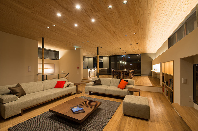 Kazahana Living and Dining Area | Hirafu, Niseko