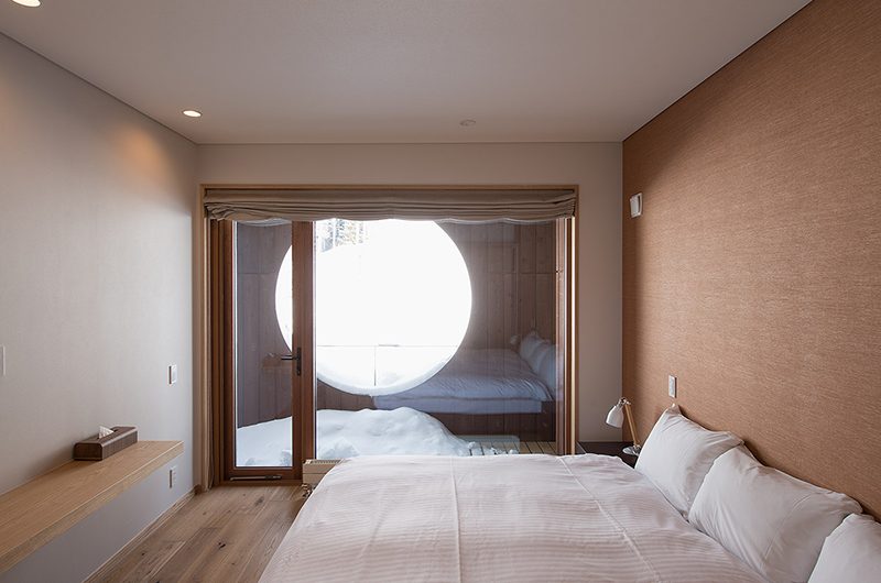 Kazahana Bedroom View | Hirafu, Niseko