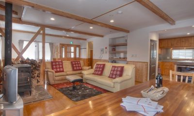 Kisetsu Indoor Living and Dining Area | Hirafu Izumikyo 1, Niseko