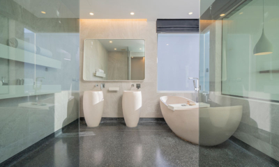 Coastal Escape Natai Bathroom Two with Bathtub | Natai, Phang Nga