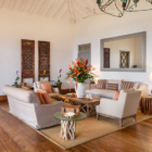Tanamera Estate Indoor Living Area with Wooden Floor | Talpe, Sri Lanka