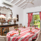 Tanamera Estate Indoor Dining Area | Talpe, Sri Lanka