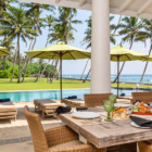 Tanamera Estate Pool Side Dining with View | Talpe, Sri Lanka