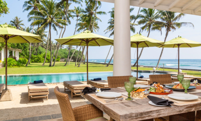 Tanamera Estate Pool Side Dining with View | Talpe, Sri Lanka