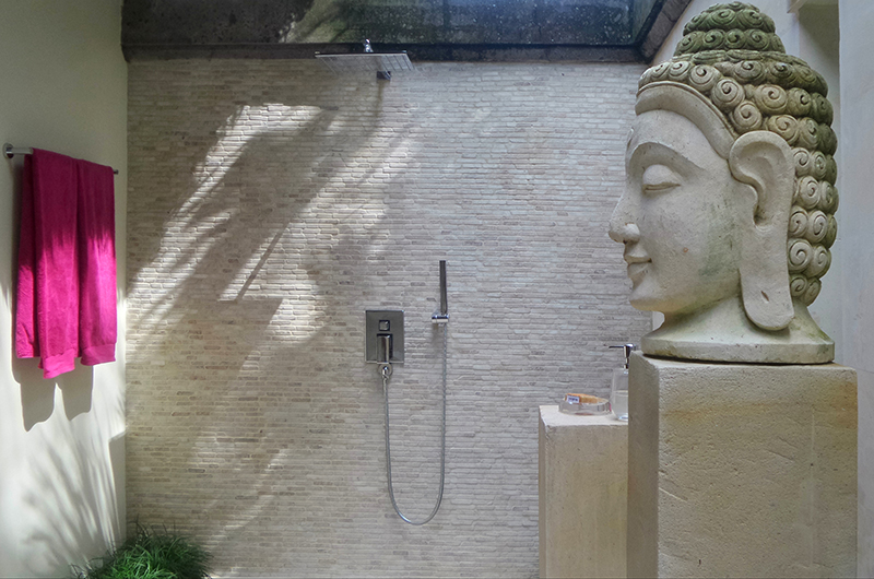 Villa Bamboo Bathroom Shower | Ubud, Bali