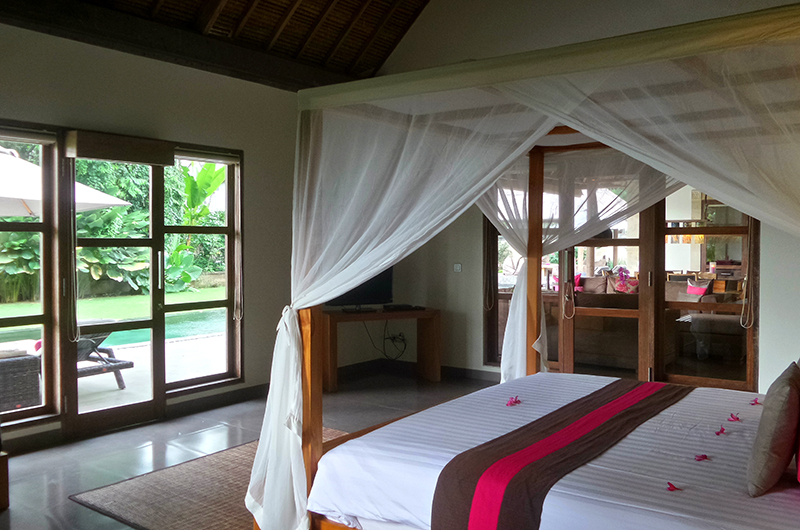 Villa Bamboo Bedroom Area | Ubud, Bali
