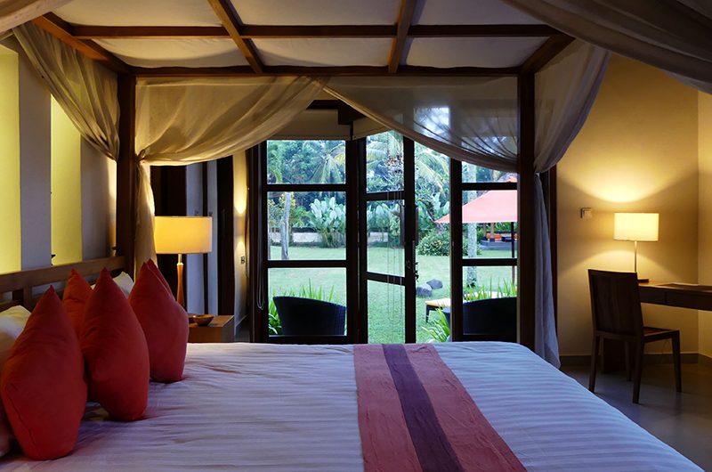 Villa Orchids Bedroom with Garden View | Ubud, Bali