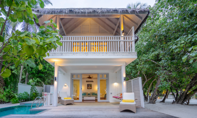 Amaya Kuda Rah Beach Suite Outdoor Area | South Ari Atoll, Maldives
