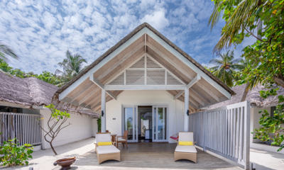Amaya Kuda Rah Beach Villa Outdoor Area | South Ari Atoll, Maldives