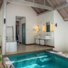 Amaya Kuda Rah Beach Villa Bathroom with Jacuzzi | South Ari Atoll, Maldives
