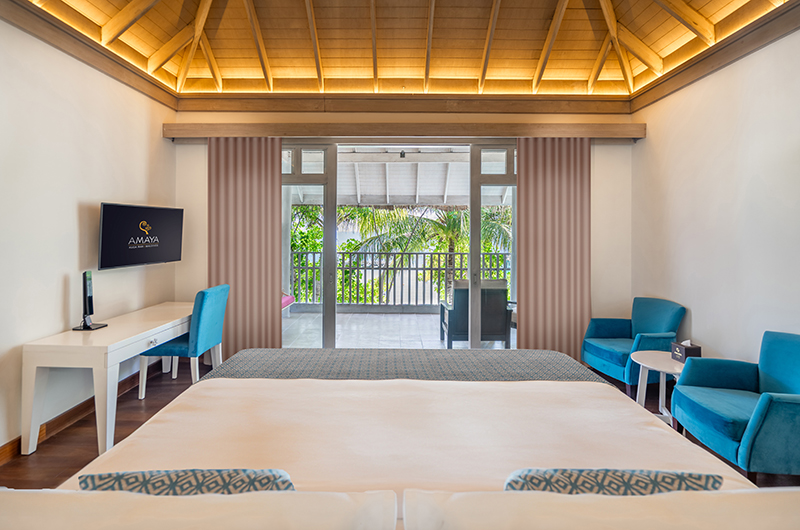 Amaya Kuda Rah Family Duplex Bedroom | South Ari Atoll, Maldives