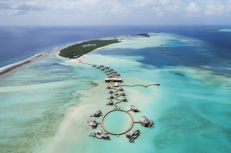 Maldives Soneva Jani Resort Aerial