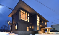 Jun Building Night View | Hirafu, Niseko