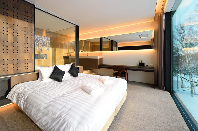 Mukashi Mukashi Master Bedroom | Hirafu, NIseko
