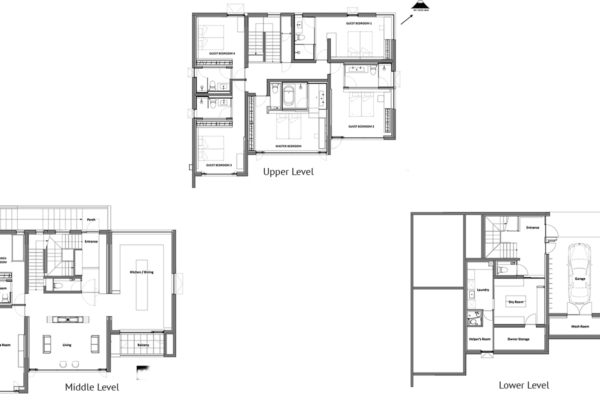 Mukashi Mukashi Floor Plan | Hirafu, NIseko