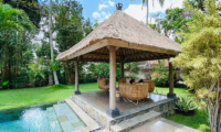 Villa Bamboo Outdoor Seating Area | Ubud, Bali