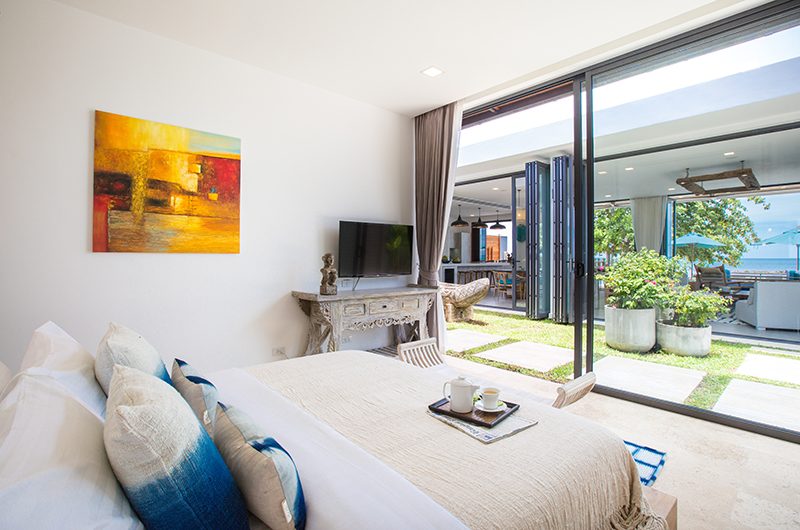 Villa Suma Bedroom with Living Area Views | Koh Samui, Thailand
