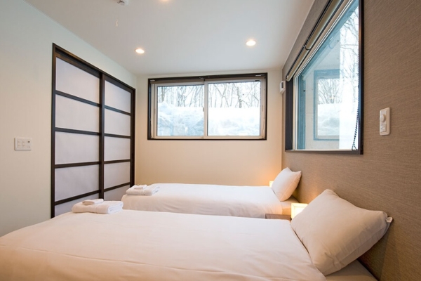 Fubuki Twin Bedroom | Hirafu, Niseko