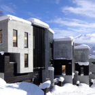 Fubuki Outdoor Area with Snow | Hirafu, Niseko