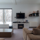 Fubuki Fubuki One Living Area with Outdoor View | Hirafu, Niseko