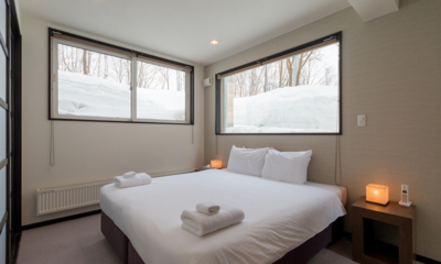 Fubuki Fubuki One Bedroom One with Side Lamps and View | Hirafu, Niseko