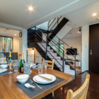 Fubuki Fubuki Two Dining Area with Up Stairs | Hirafu, Niseko