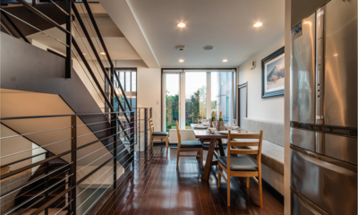 Fubuki Fubuki Two Dining Area with View | Hirafu, Niseko