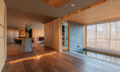 Hideaway on Escarpment Indoor Area with Onsen | Hirafu, Niseko