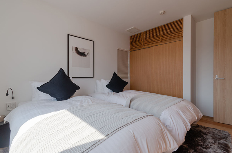 Silver Dream Twin Bedroom | Hirafu, Niseko
