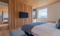 Silver Dream Bedroom Area with TV | Hirafu, Niseko