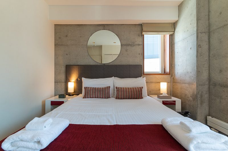 Yuki Ten Bedroom with Lamps | Hirafu, Niseko