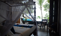 Royal Indigo Villa Bedroom Side with Seating | Talpe, Sri Lanka